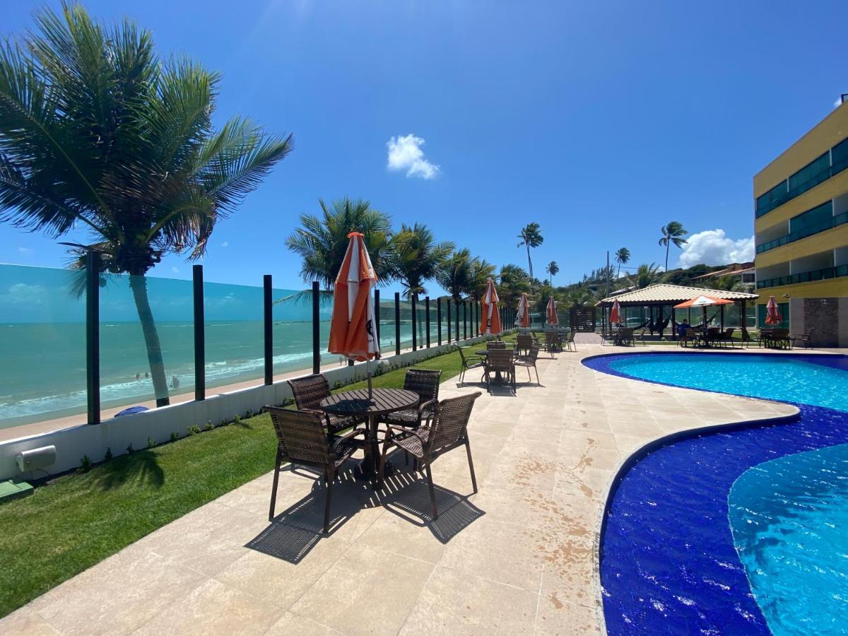 Tabatinga Residence Flat Pe Na Areia II Conde  Exterior foto