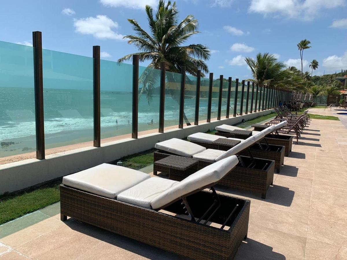 Tabatinga Residence Flat Pe Na Areia II Conde  Exterior foto