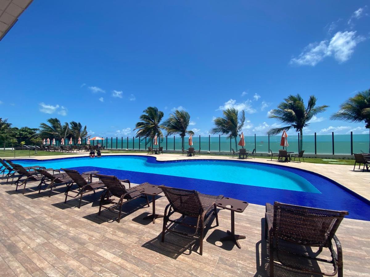 Tabatinga Residence Flat Pe Na Areia II Conde  Exterior foto