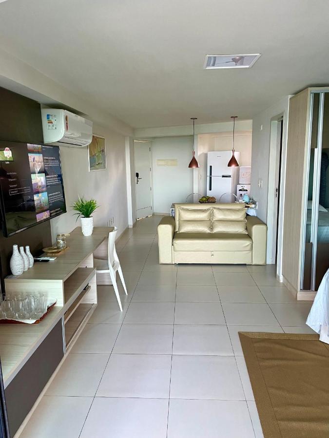 Tabatinga Residence Flat Pe Na Areia II Conde  Exterior foto