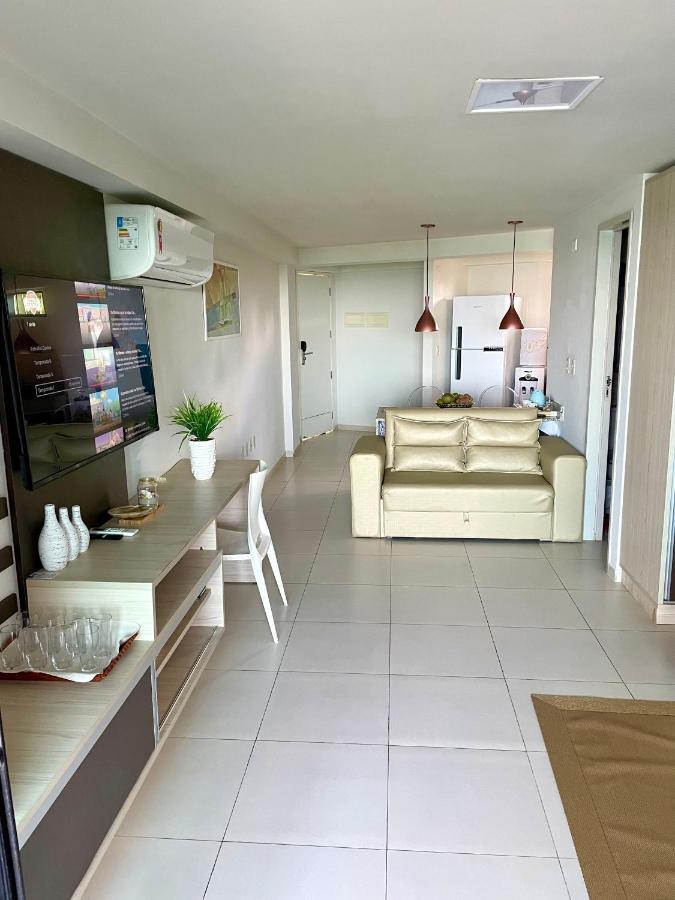 Tabatinga Residence Flat Pe Na Areia II Conde  Exterior foto