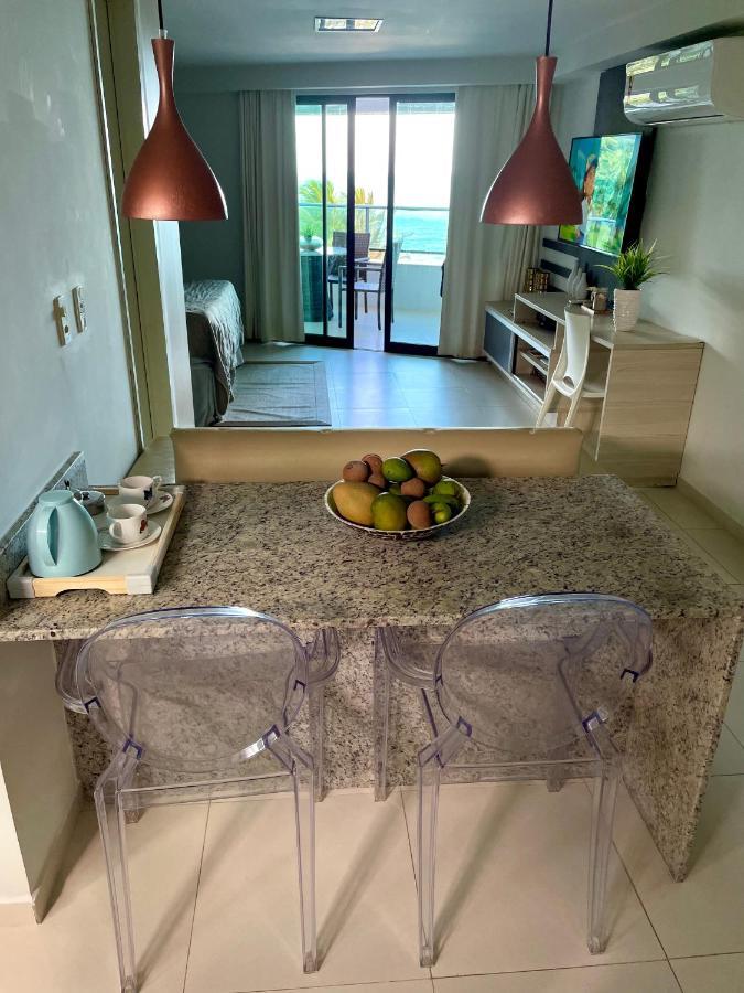 Tabatinga Residence Flat Pe Na Areia II Conde  Exterior foto